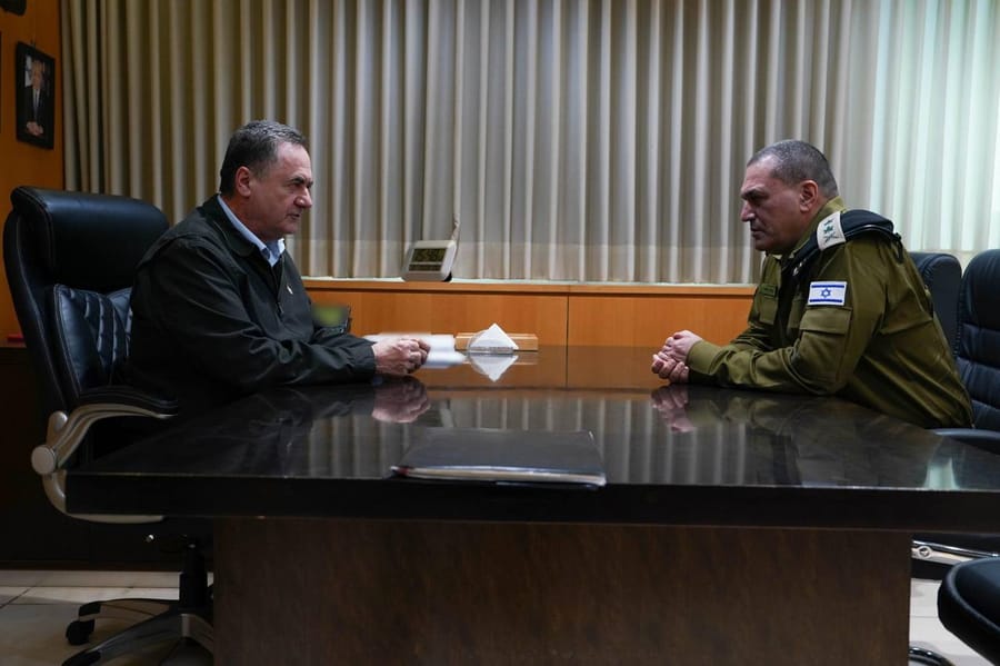 IDF Chief updates Defense Chief after US trip
