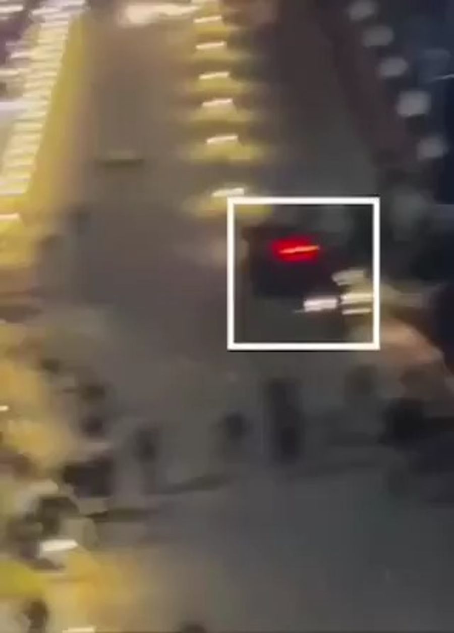 Iranian secuirty uses special forces vehicle to run over protesters