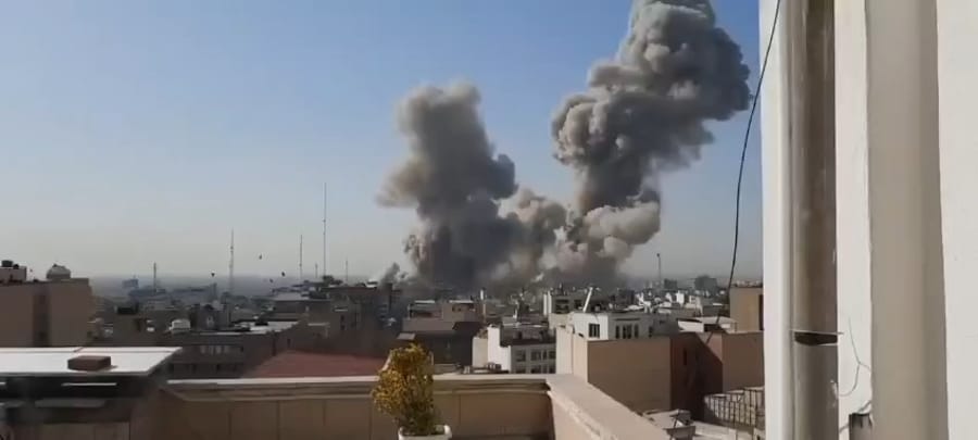 Israel & US strikes Khamenei's palace