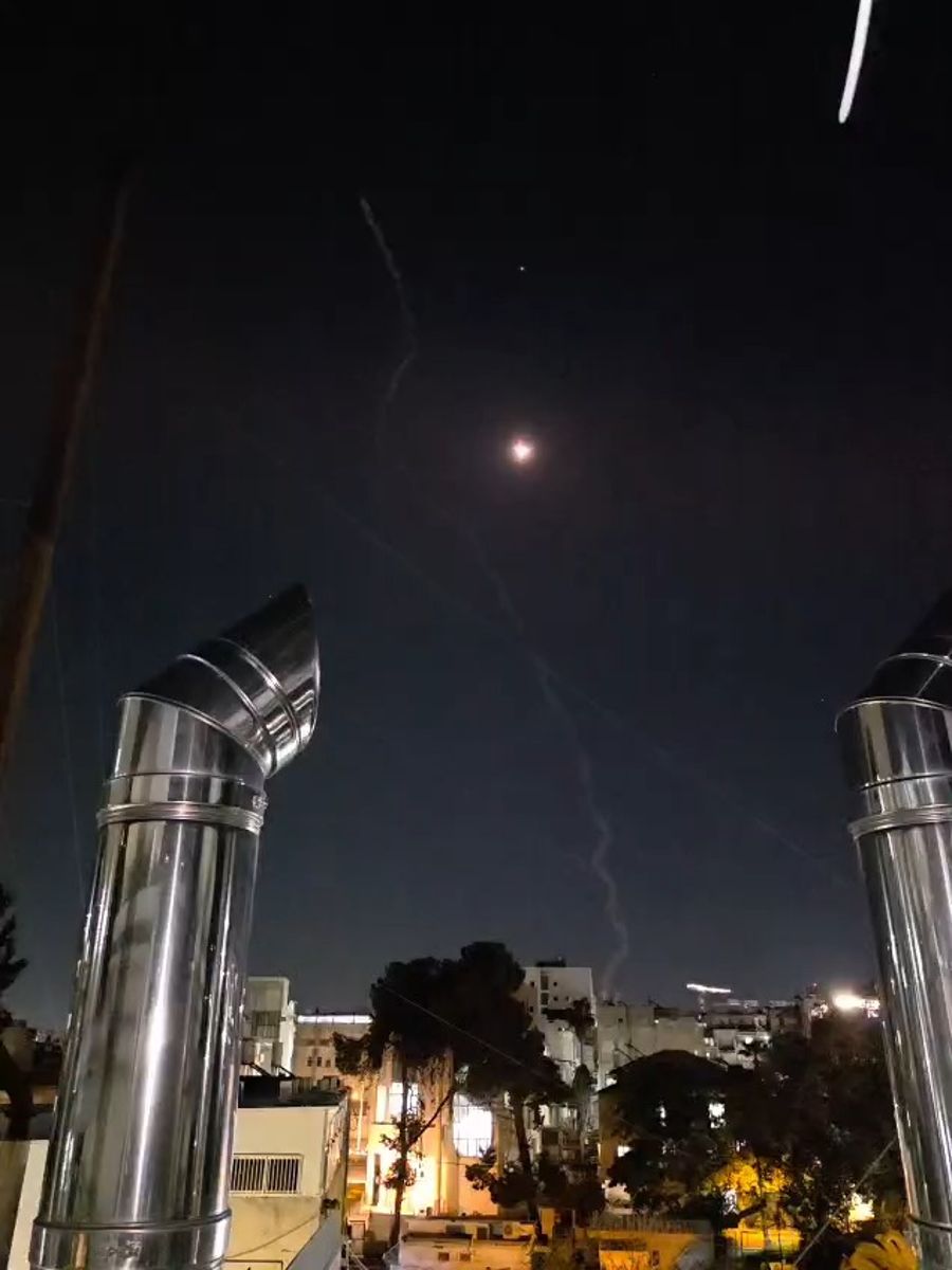 Iranian missile barrage launched towards Gush Dan, Feb 28, 2026