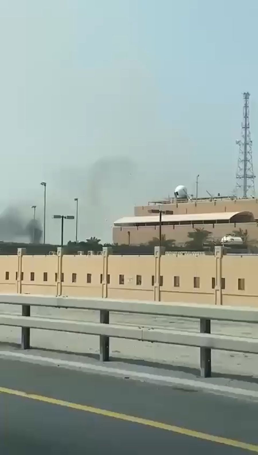 Iran attacks Bahrain base