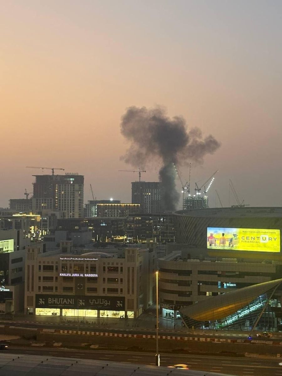Explosions heard in Dubai