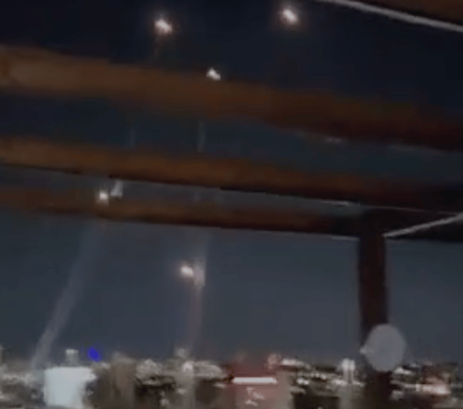 Missiles fall in 5 seperate locations in Jerusalem