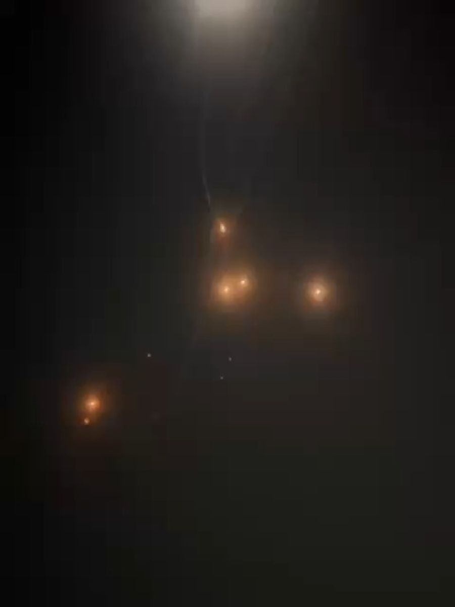 Ballistic missiles over Jeurslaem, March 1, 2026
