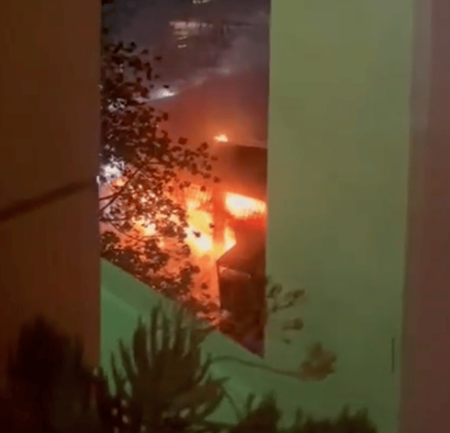 Missile lands in Gush Dan