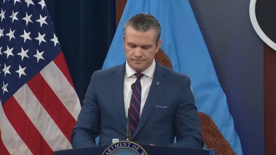 Hegseth discusses US Iran war