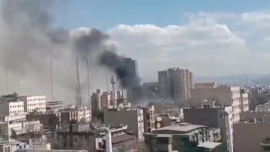IAF striking in Iran