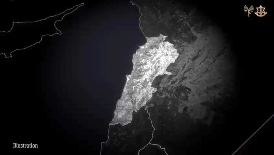 IAF strikes in Lebanon