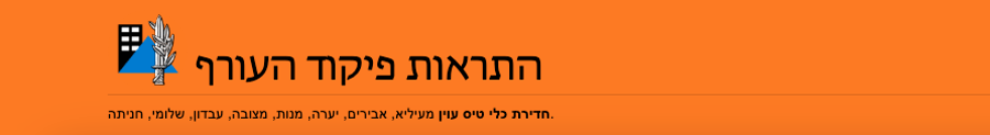 UAV warnings in Northern Israel