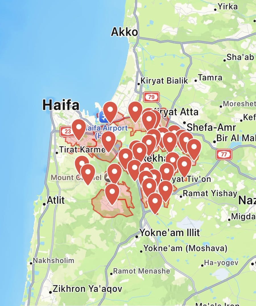 Combined attack by Iran and Hezbollah