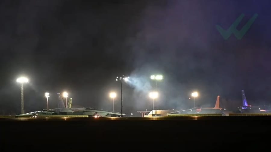 B-52s take off for Iran