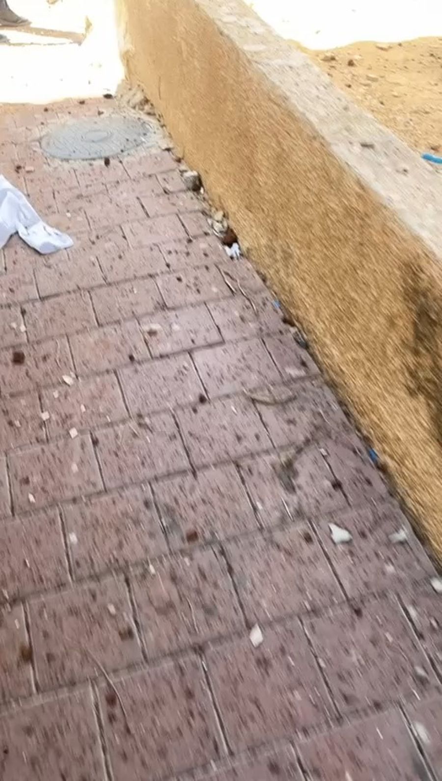 Bnei Brak after Iranian missile hit