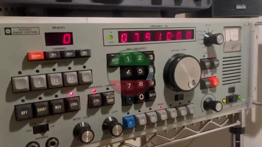 Spy Signal "V32" Transmits Secret Persian Codes