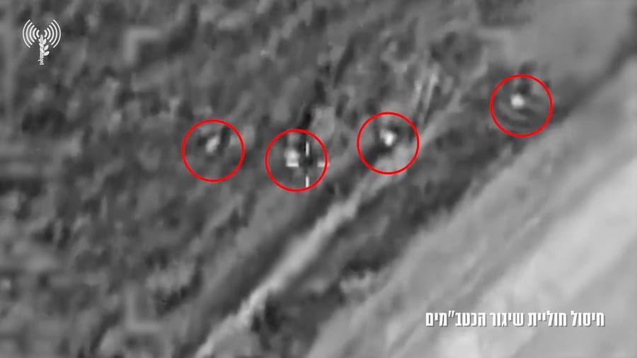 Video of the strike.