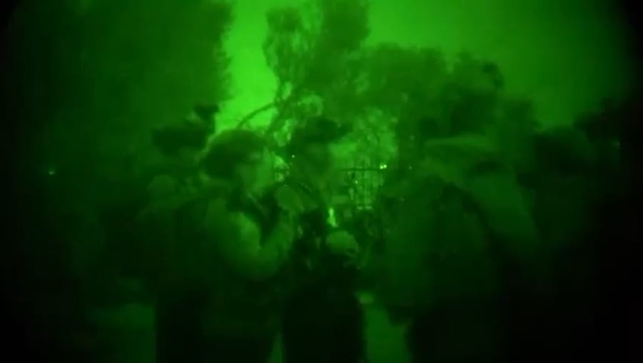 IDF soldiers from Division 91 in Lebanon