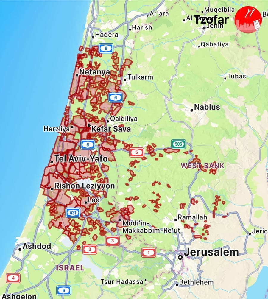 IDF reports Iranian missiles launched toward Israel, air defenses activated