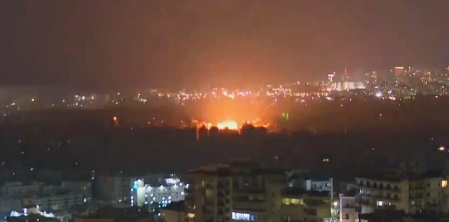 IDF launches wave of strikes against Hezbollah targets in Beirut