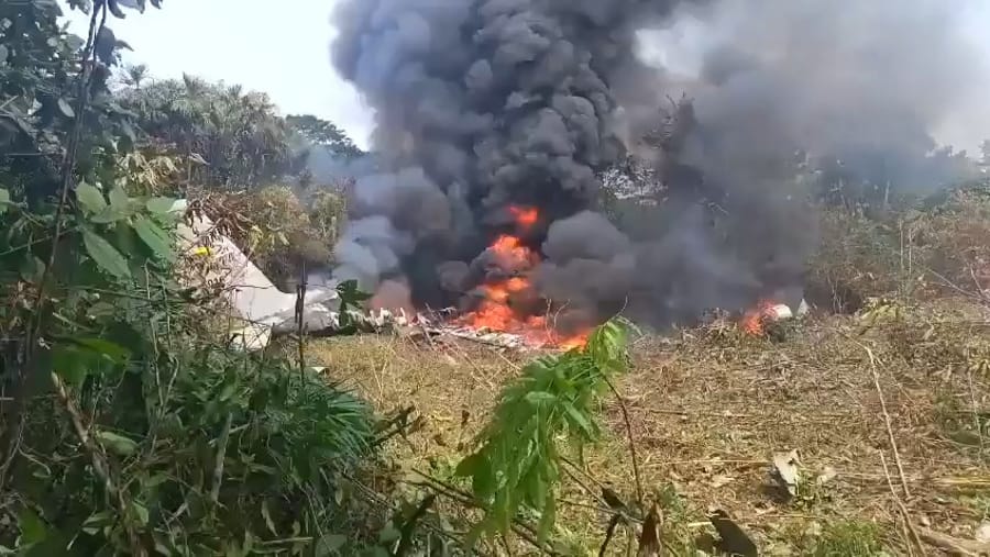 Colombian Military C-130 Hercules Crashes Shortly After Takeoff Near Puerto Leguízamo