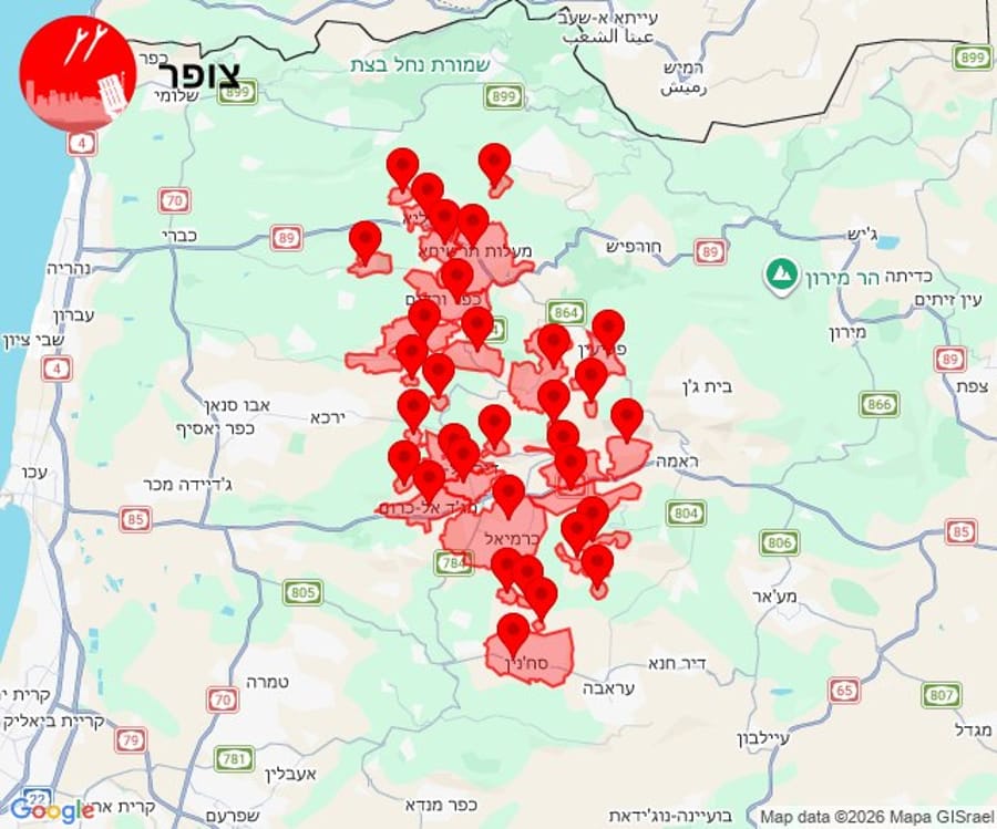 Hezbollah attacks Upper Galilee