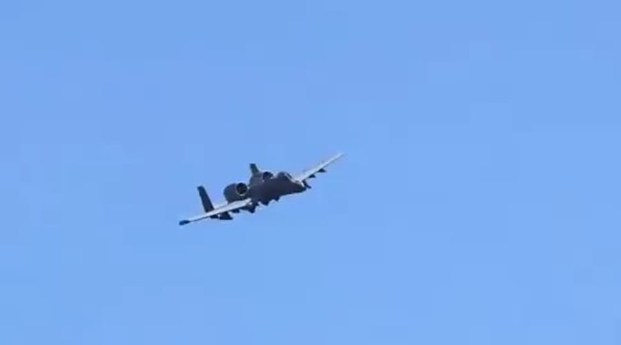 Warthog in action during Epic Fury