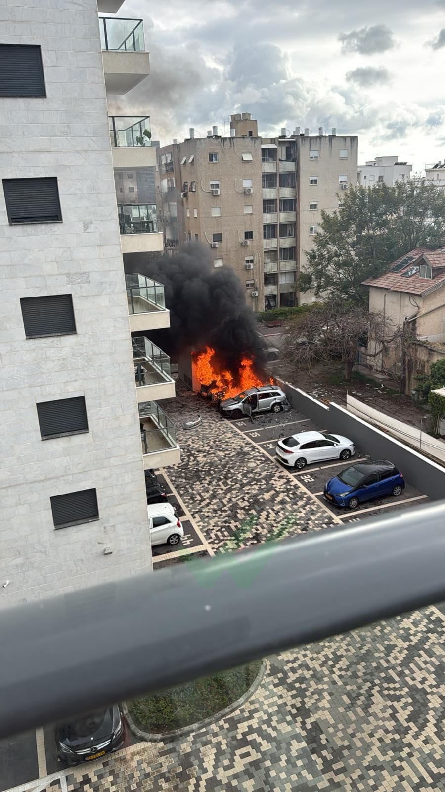 A second person was also seriously injured by Hezbollah rocket fire
