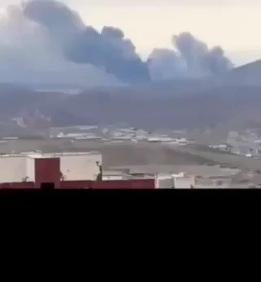 Smoke seen rising over Iran’s Parchin complex east of Tehran,