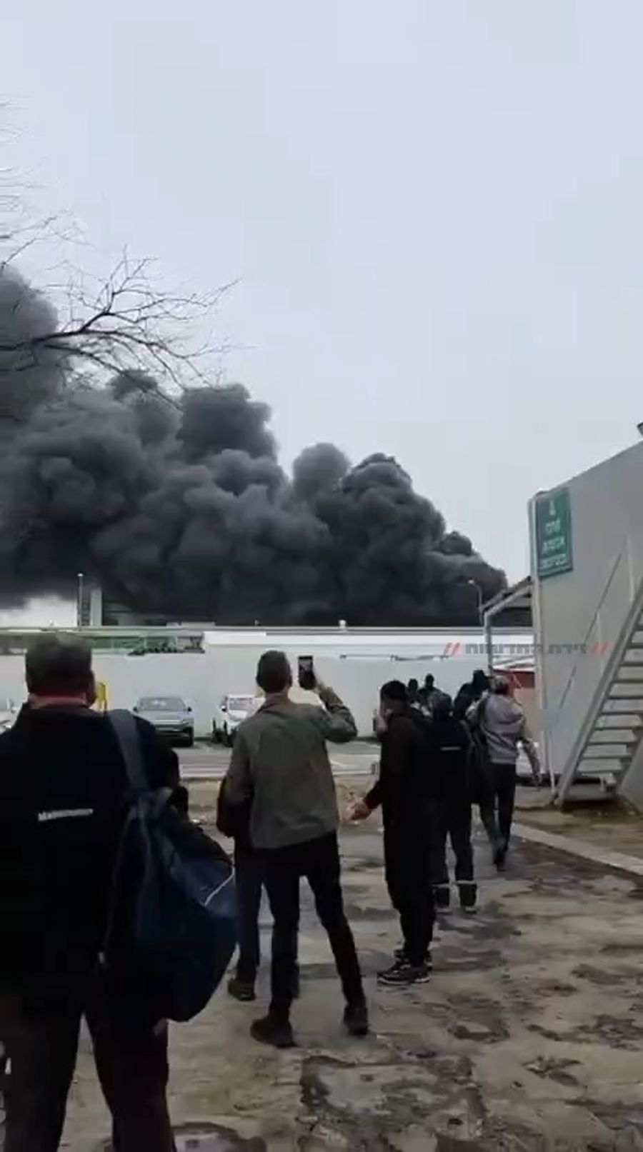 Iranian Missile Strikes Industrial Complex in Southern Israel