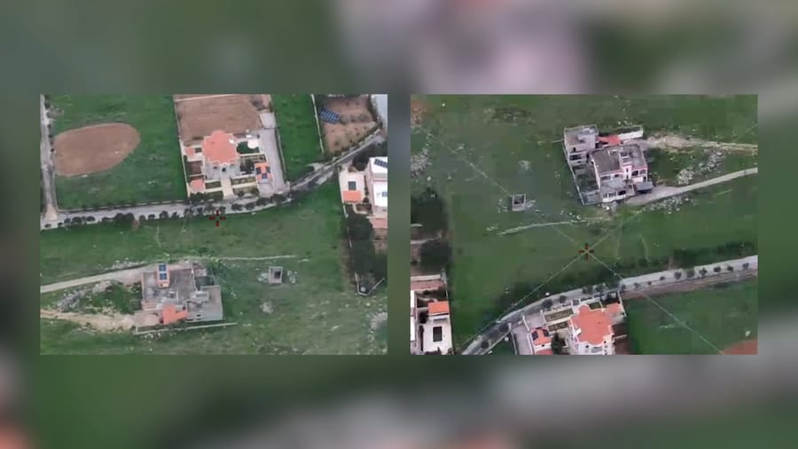 troops from Division 91 destroy terrorist infarstructure in southern Lebanon