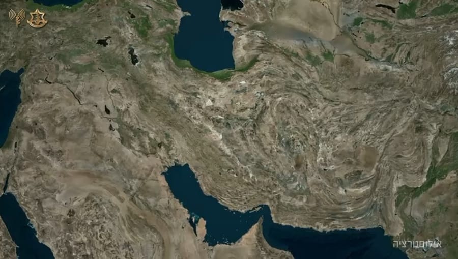 IAF striking in Iran