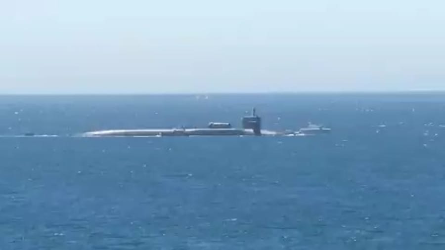 U.S. Navy Special-Ops Sub USS Georgia