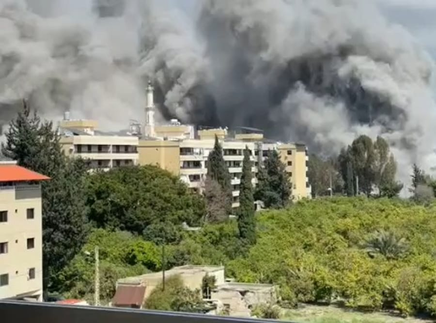 IDF bombs Beirut