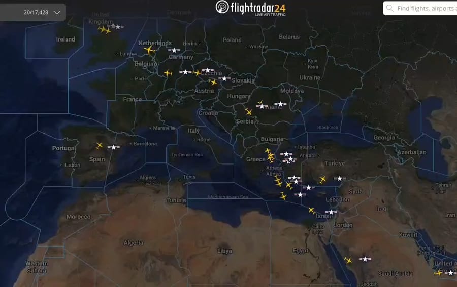  Massive U.S. Airlift Swarms Middle East