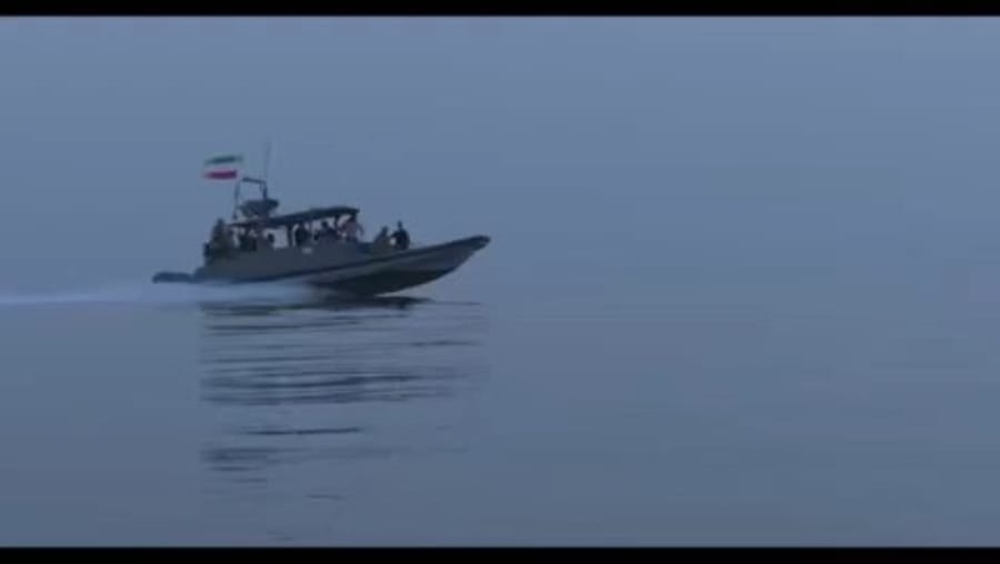 Footage of the boarding.