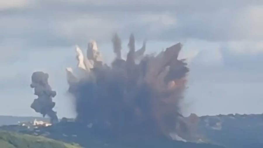 IDF blows up Hezbollah tunnel