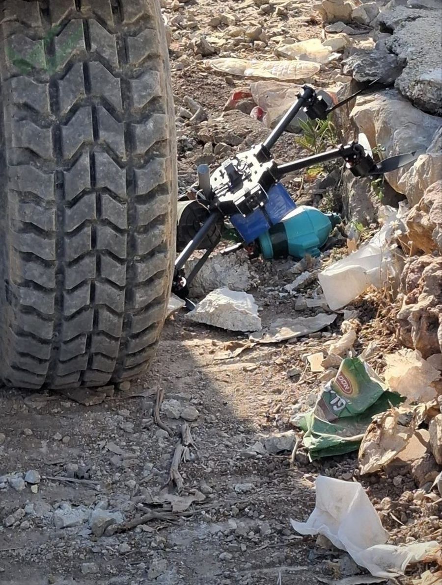 Hezbollah "Fiber-Optic" Suicide Drone Fails to Detonate Near IDF Troops