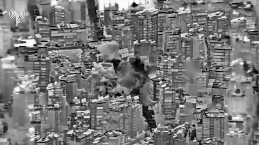 Video of the strike.
