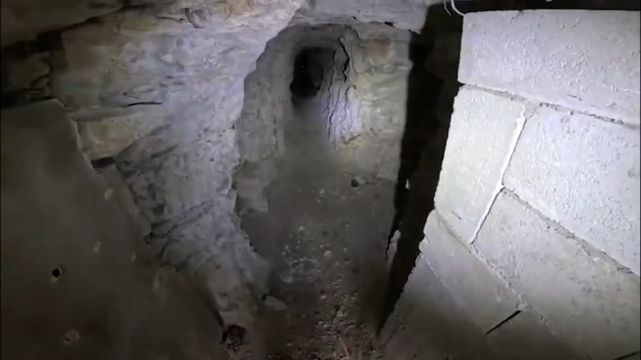 Hezbollah tunnel in Lebanon