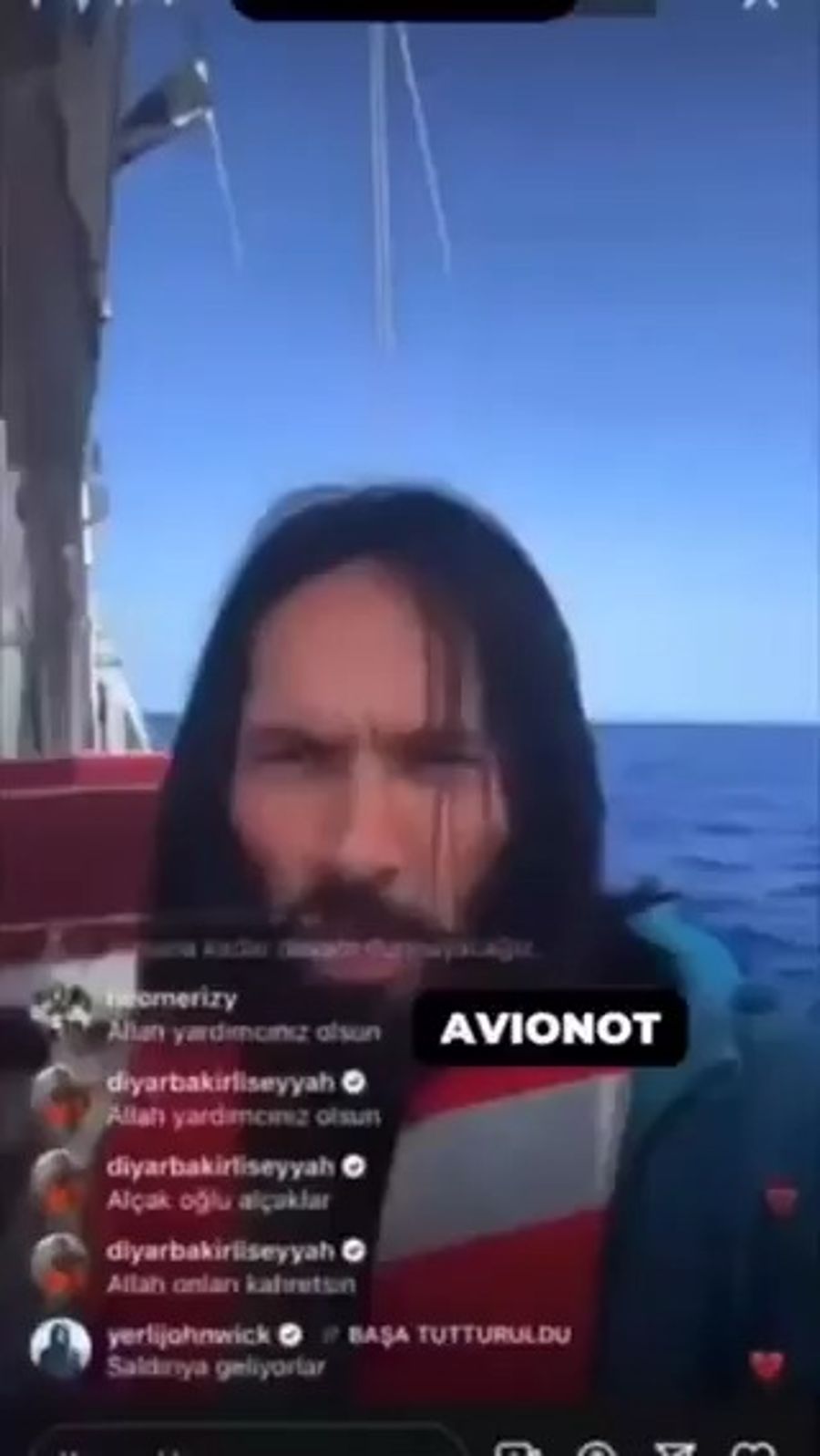 Turkeys John Wick activist on board Gaza flotilla
