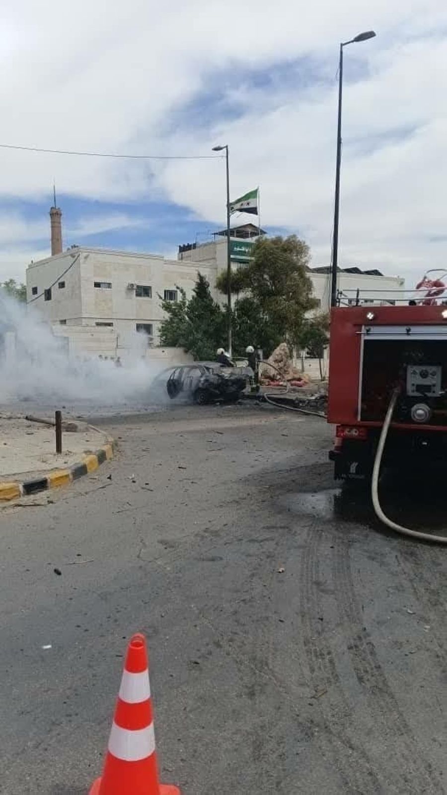 Car Bomb Explodes Near Weapon Management Center in Damascus