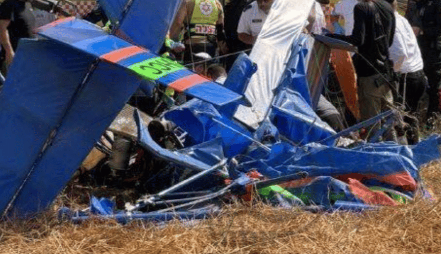 Jezreel Valley Plane Crash Leaves Two Critically Hurt
