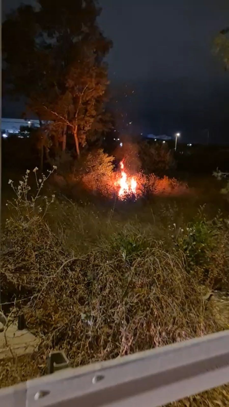 Haredim set fires