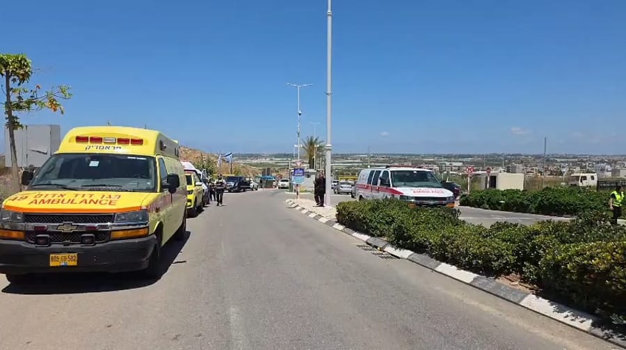 MDA on scene of shooting terror attack