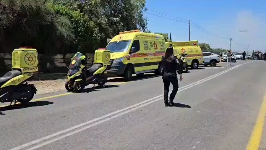 MDA on scene of shooting terror attack