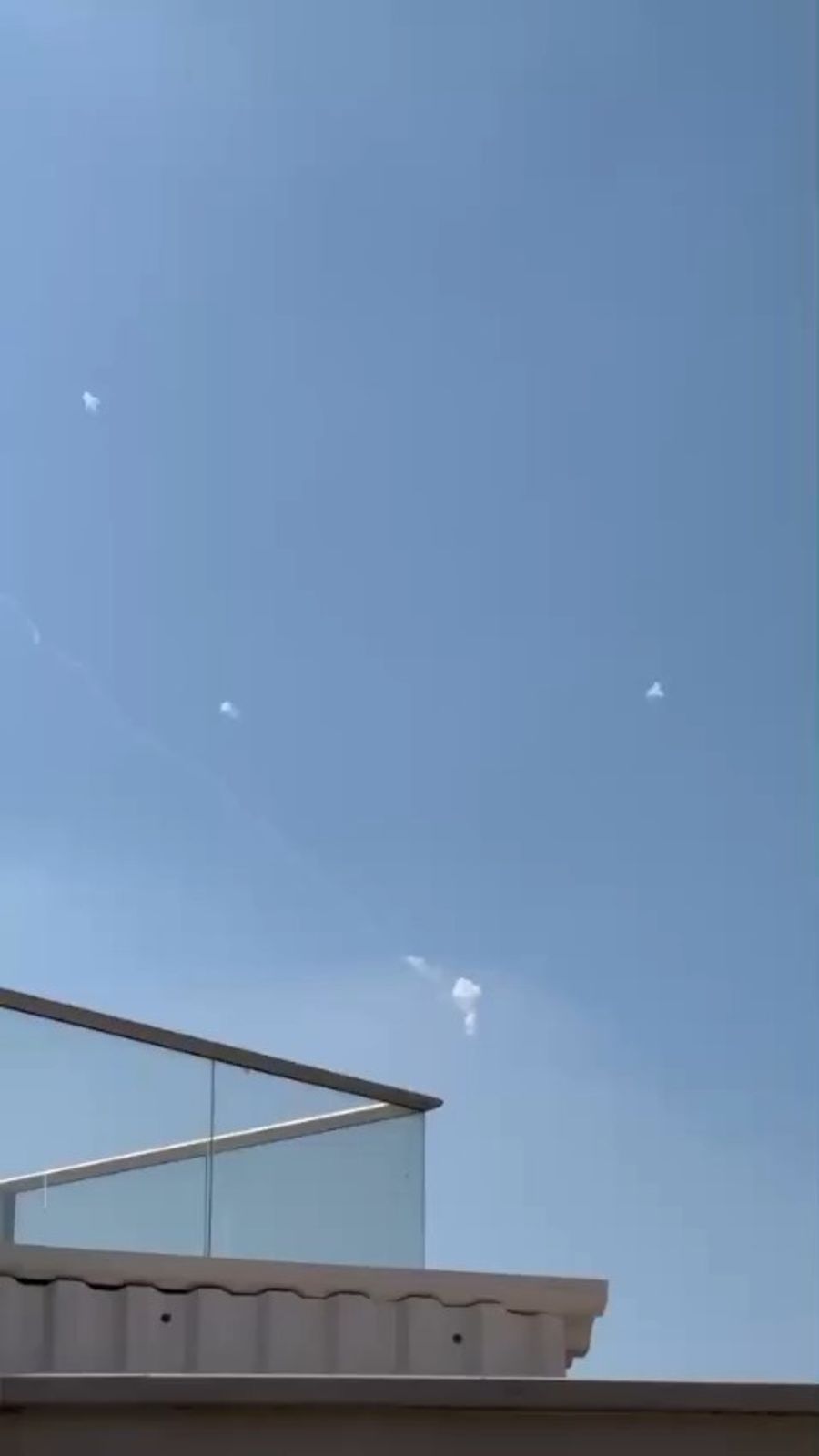 Iranian missiles are being intercepted