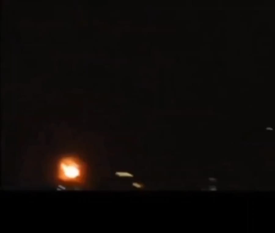 American strikes hitting targets overnight