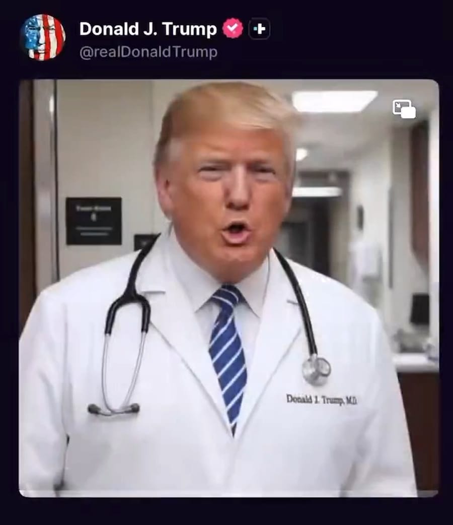Dr. Trumps viral video
