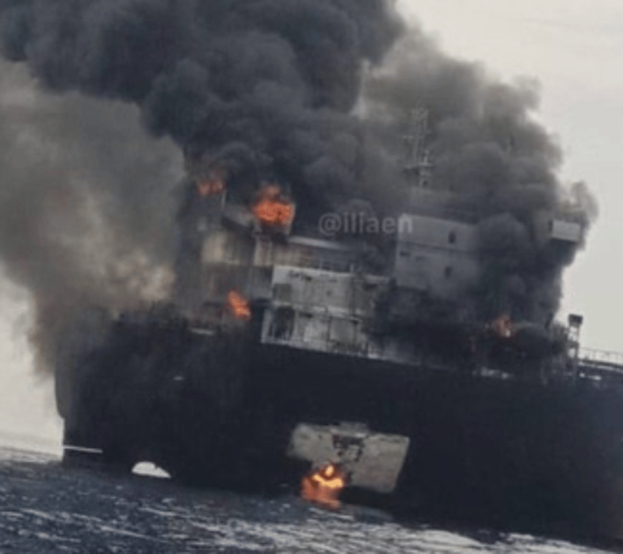  IRGC forces reportedly struck a Saudi commercial vessel in the Strait of Hormuz  (Open Source Intel)