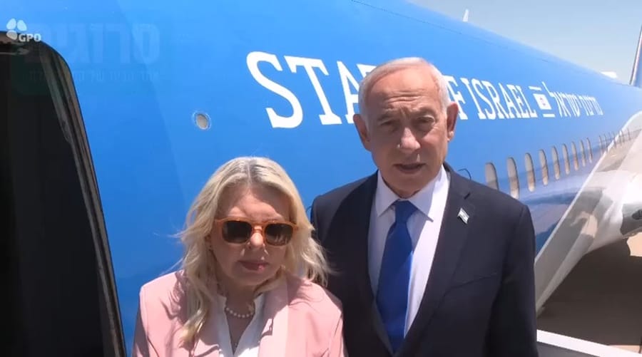 Netanyahu On the Way to USA 