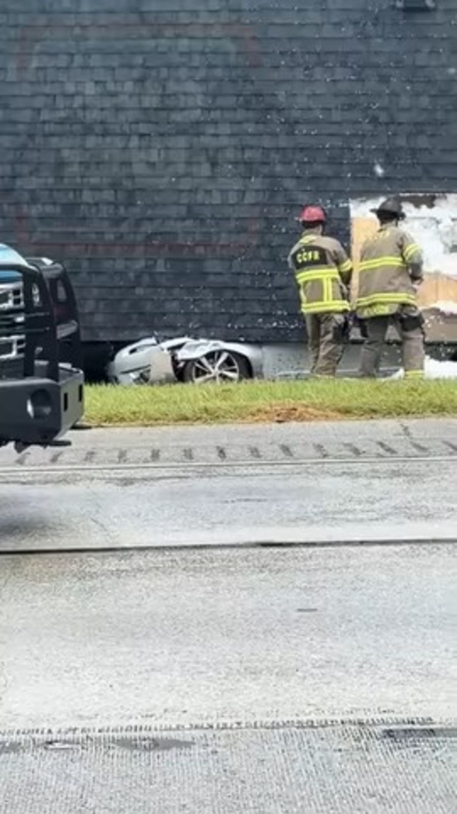 Multi-vehicle Chain Reaction Crash In Georgia