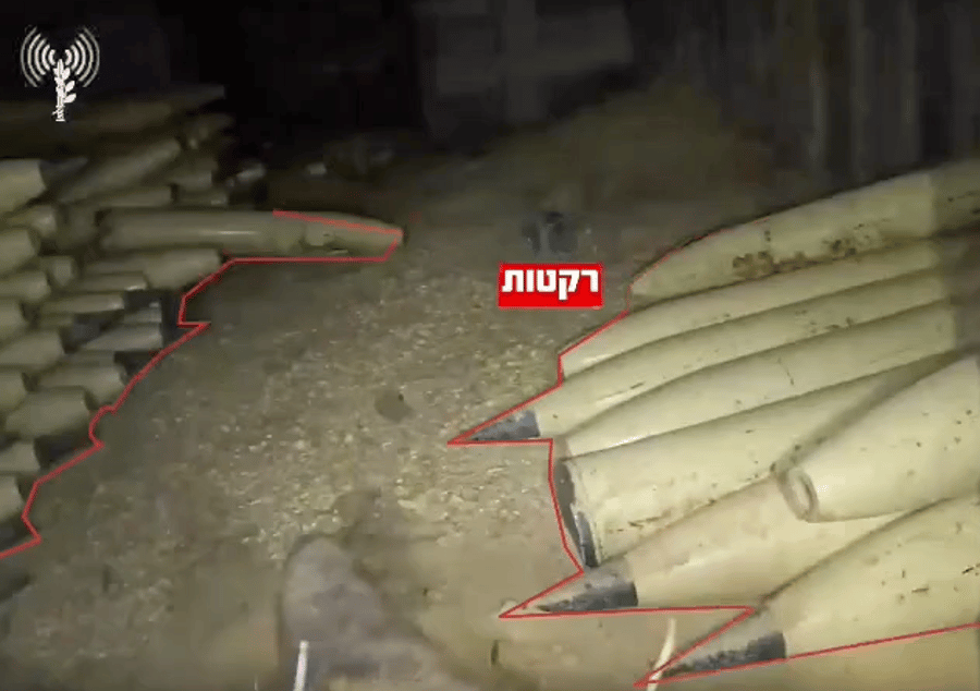 IDF dismantles underground tunnel with dozens of rockets in southern Gaza